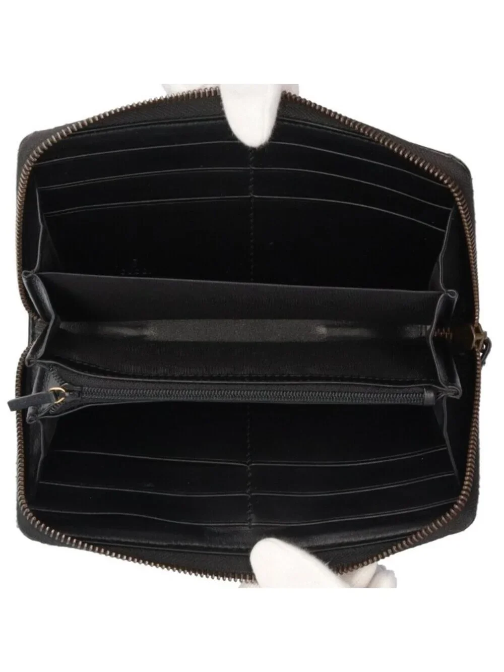 ★SOLD★ Gucci Zip Around Wallet GG Marmont Leather - Picture 5 of 10